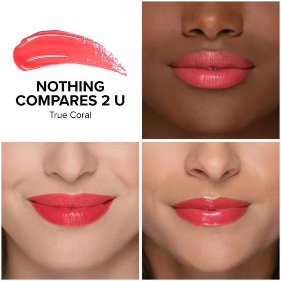 NIB Too Faced Too Femme Heart Core Lipstick Nothing Compares 2 U - Picture 2 of 7